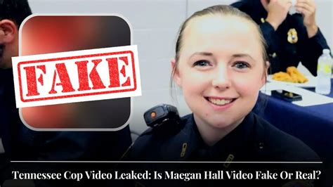 Cheating Tennessee Cop Maegan Hall Inspires Fake Porn Video。